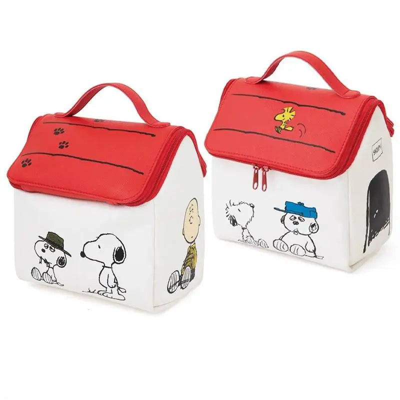 Necessaire Snoopy - Saco de Organizador com Design em Forma de Casa