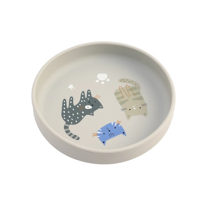 Prato de Silicone Infantil em Forma de Dinossauro – Antiderrapante, Livre de BPA