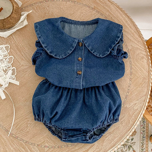 Conjunto de Verão para Bebé Menina