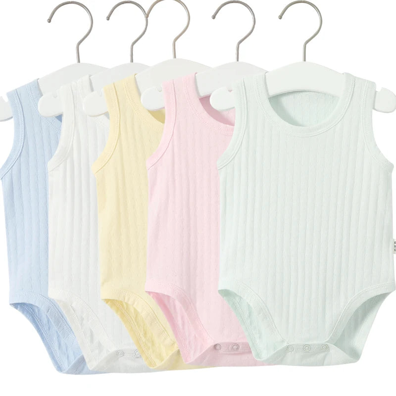 Babygrow Sem Mangas em Algodão para Bebé