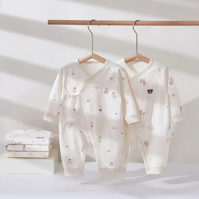 Babygrow de Algodão com Padrão de Desenho Animado