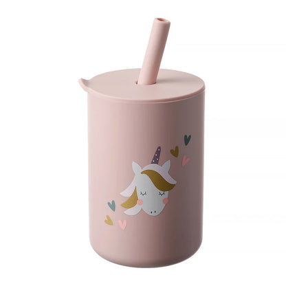 Caneca com Palhinha para Bebé em Silicone