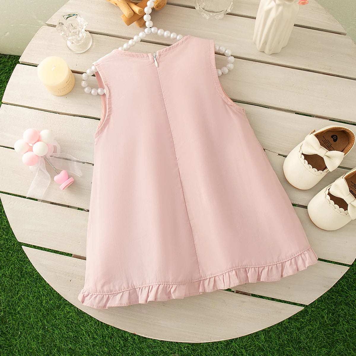 Vestido de Verão para Bebé Menina – Sem Mangas﻿