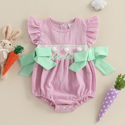 Fato para Bebé Menina – Body com Folhos