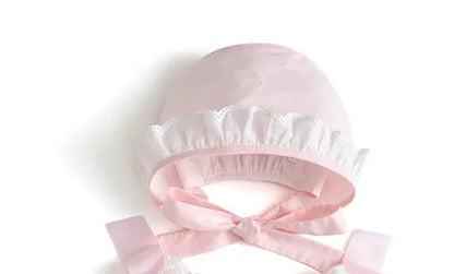 Fato de Verão para Bebé Menina com Gorro – Algodão