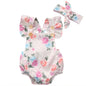 Macacão de Verão para Bebé Menina – Estampado