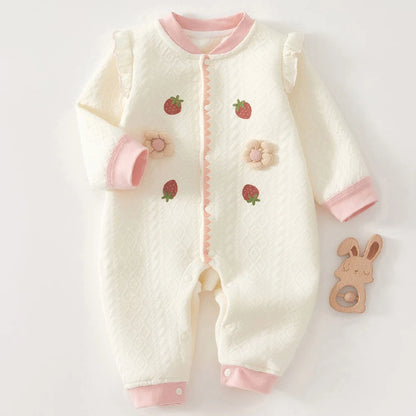 Babygrow em Algodão com Manga Comprida