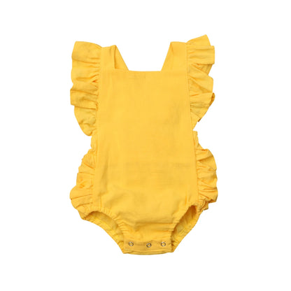 Macacão de Verão para Bebé Menina – Estampado