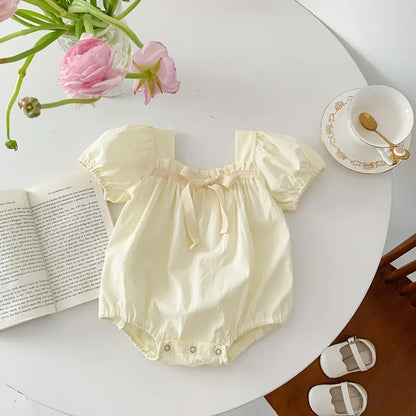 Macacão de Verão para Bebé com Estampado Floral