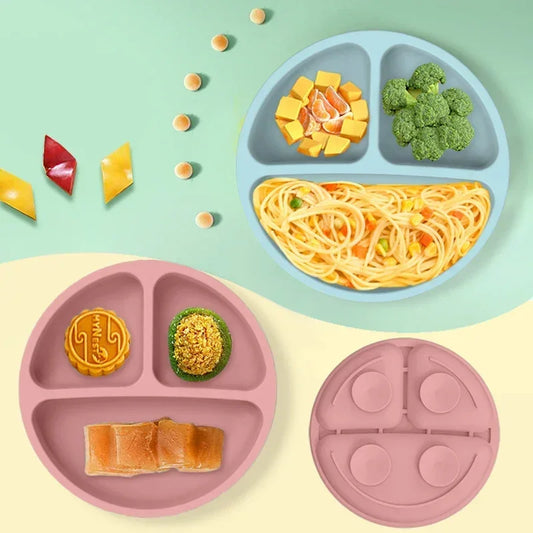Conjunto de Alimentação Infantil em Silicone