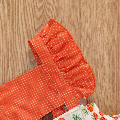 Macacão de Verão para Bebé Menina – Estampado