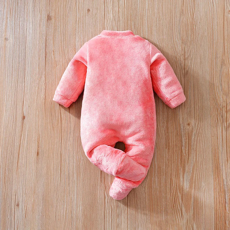 Babygrow em Flanela com Bordado de Dinossauro