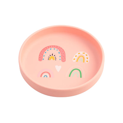 Prato de Silicone Infantil em Forma de Dinossauro – Antiderrapante, Livre de BPA