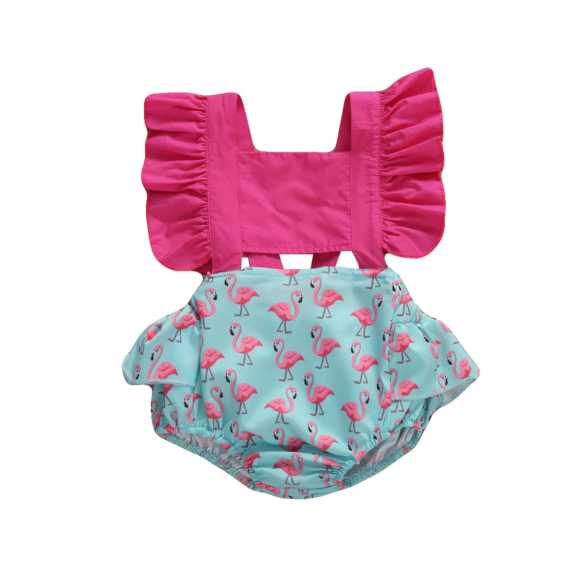 Macacão de Verão para Bebé Menina – Estampado