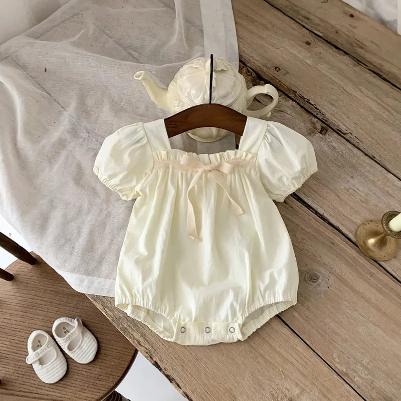 Macacão de Verão para Bebé com Estampado Floral
