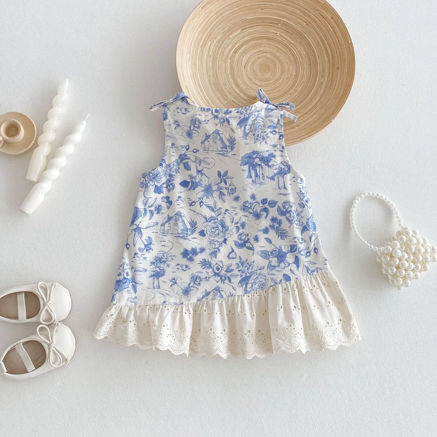 Vestido sem Mangas para Menina