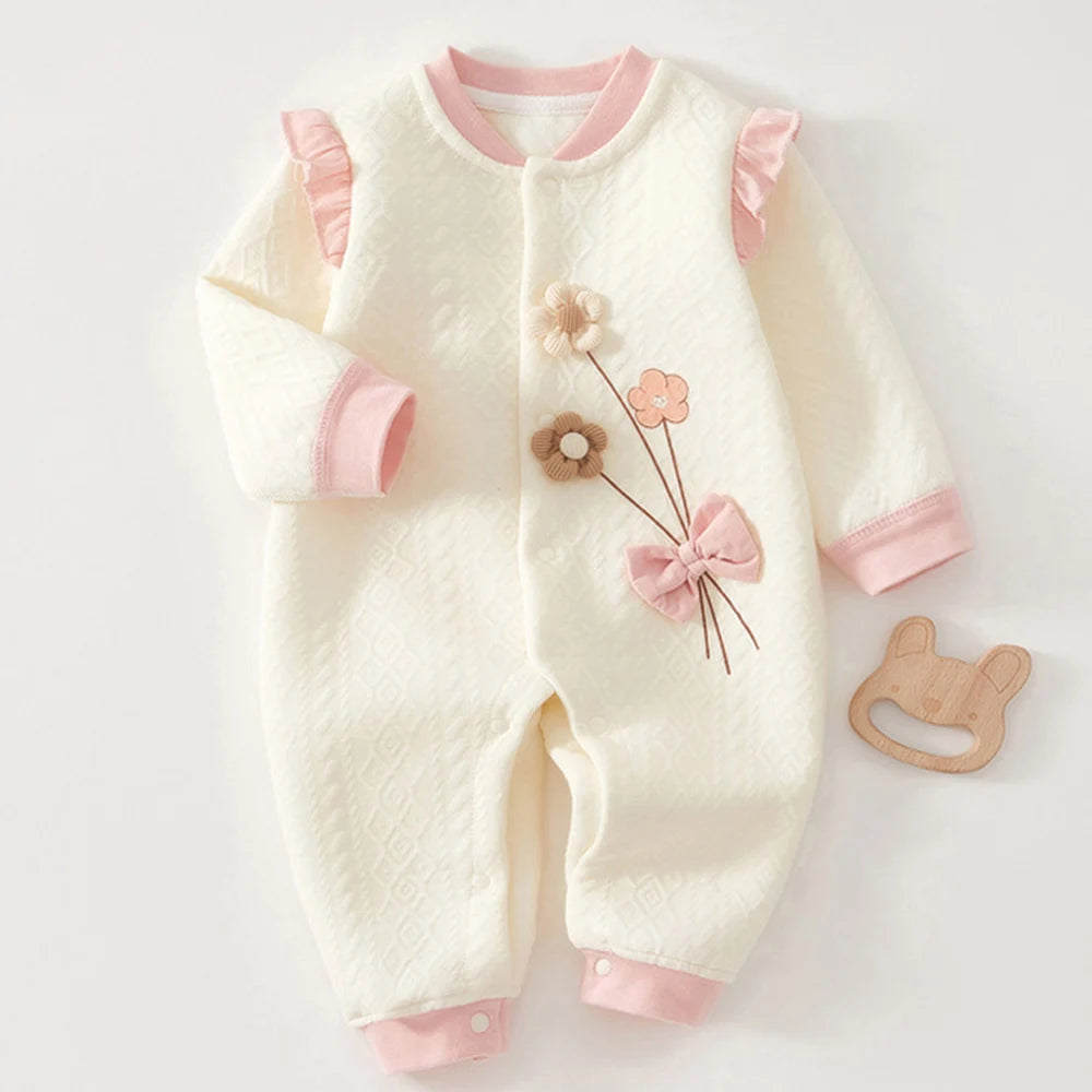Babygrow em Algodão com Manga Comprida