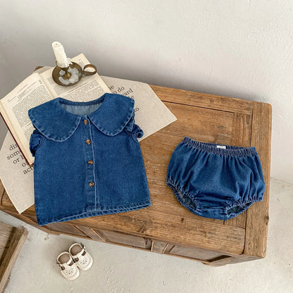Conjunto de Verão para Bebé Menina