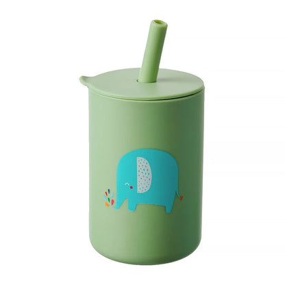 Caneca com Palhinha para Bebé em Silicone