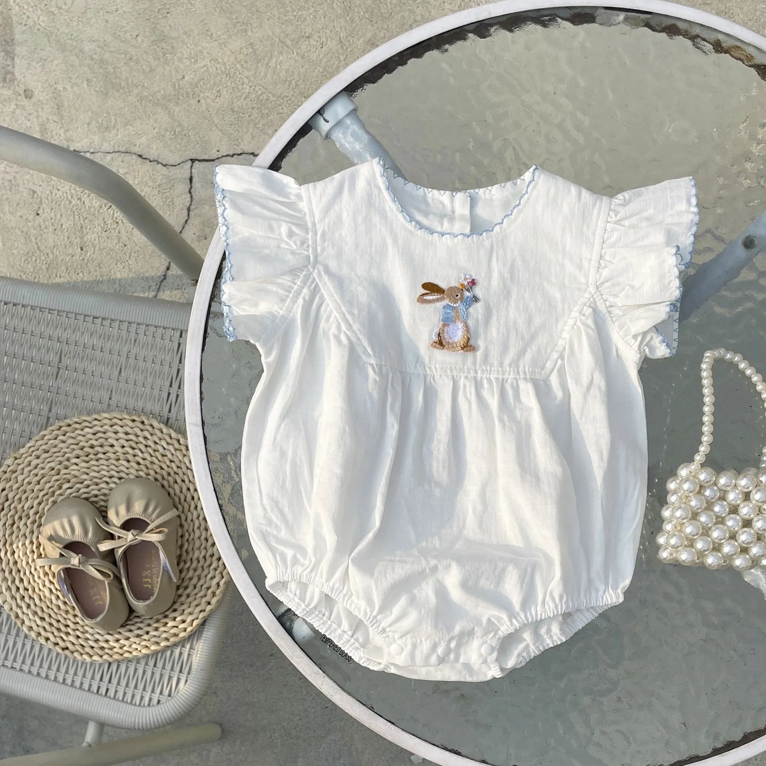 Macacão de Verão para Bebé Menina