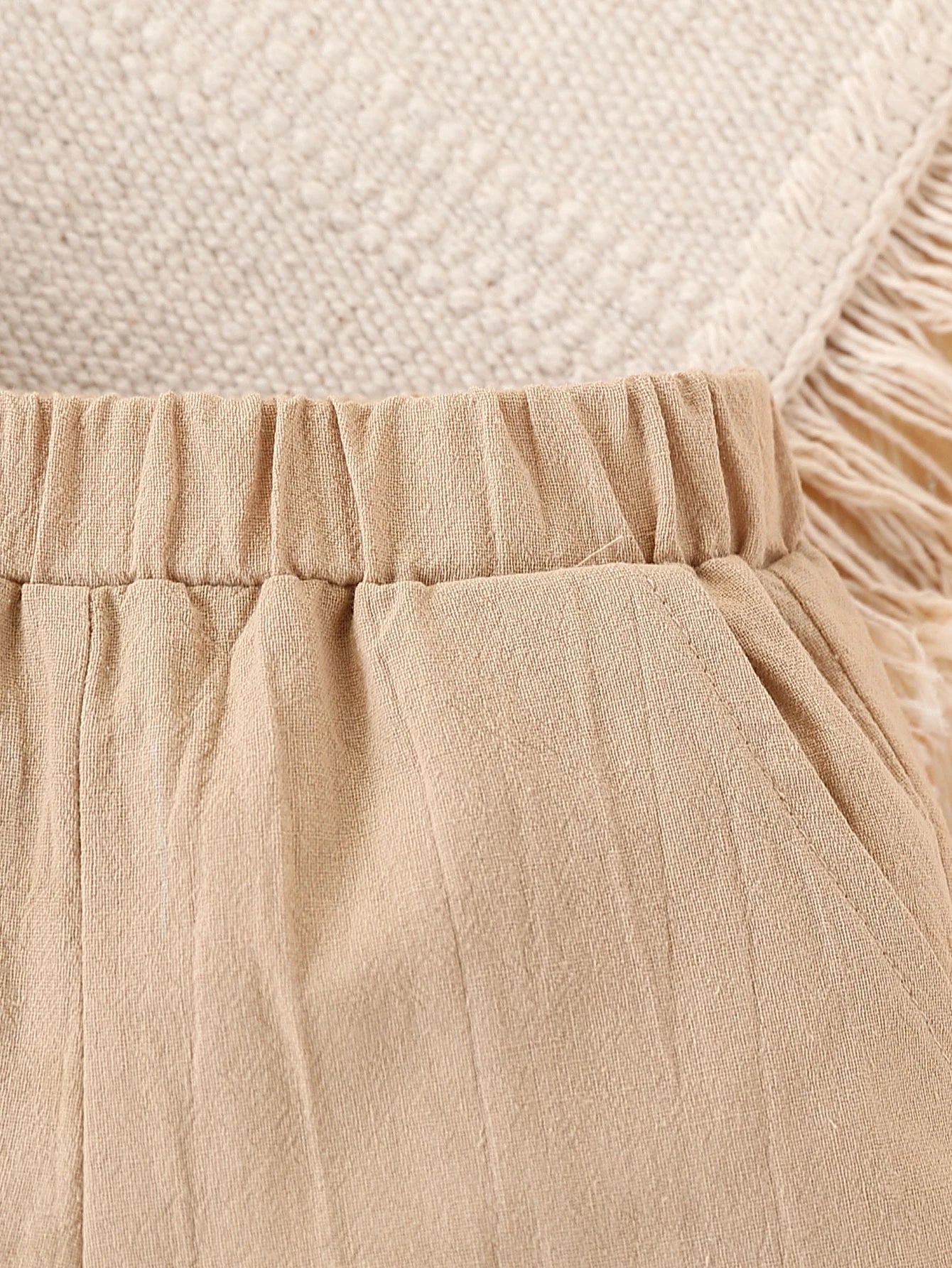 Conjunto Verão 2 Peças para Menino - Camisa com Bolsos e Calções