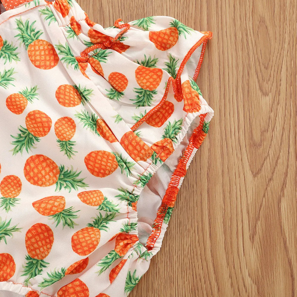 Macacão de Verão para Bebé Menina – Estampado