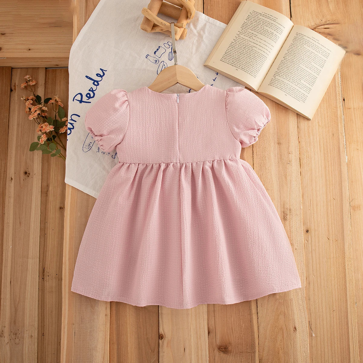 Vestido de Verão para Bebé Menina com Laço