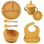 Conjunto de Alimentação Infantil em Silicone