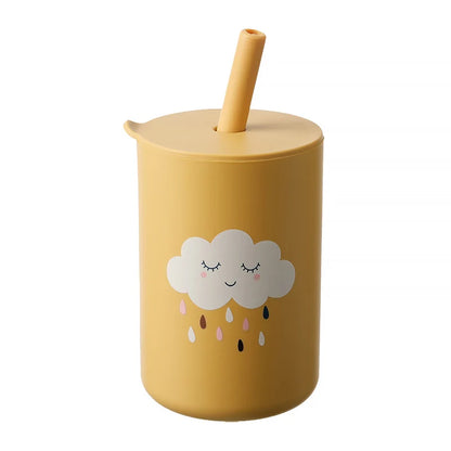 Caneca com Palhinha para Bebé em Silicone