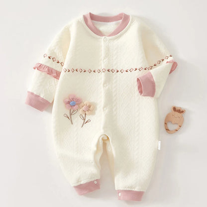 Babygrow em Algodão com Manga Comprida