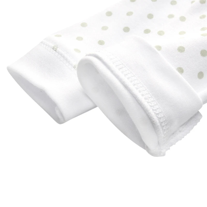 Babygrow com Estampa de Ursinho – Manga Comprida 100% Algodão