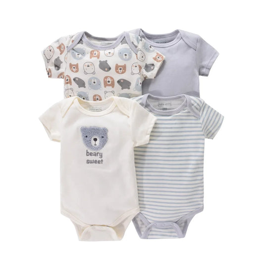 Conjunto de 4 Babygrows para Bebé
