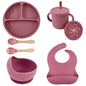 Conjunto de Alimentação Infantil em Silicone