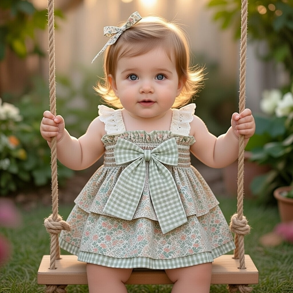 Conjunto de 2 Peças Algodão Floral