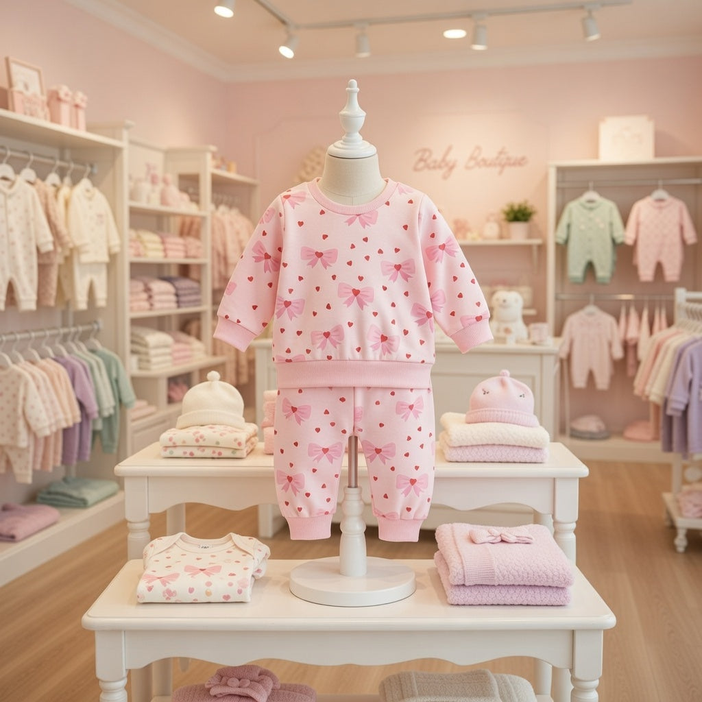 Conjunto de Manga Comprida e Calças