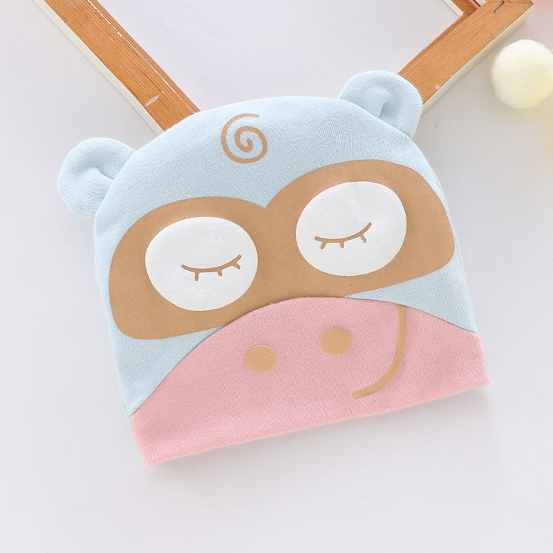 Gorro de Algodão para Recém-Nascido