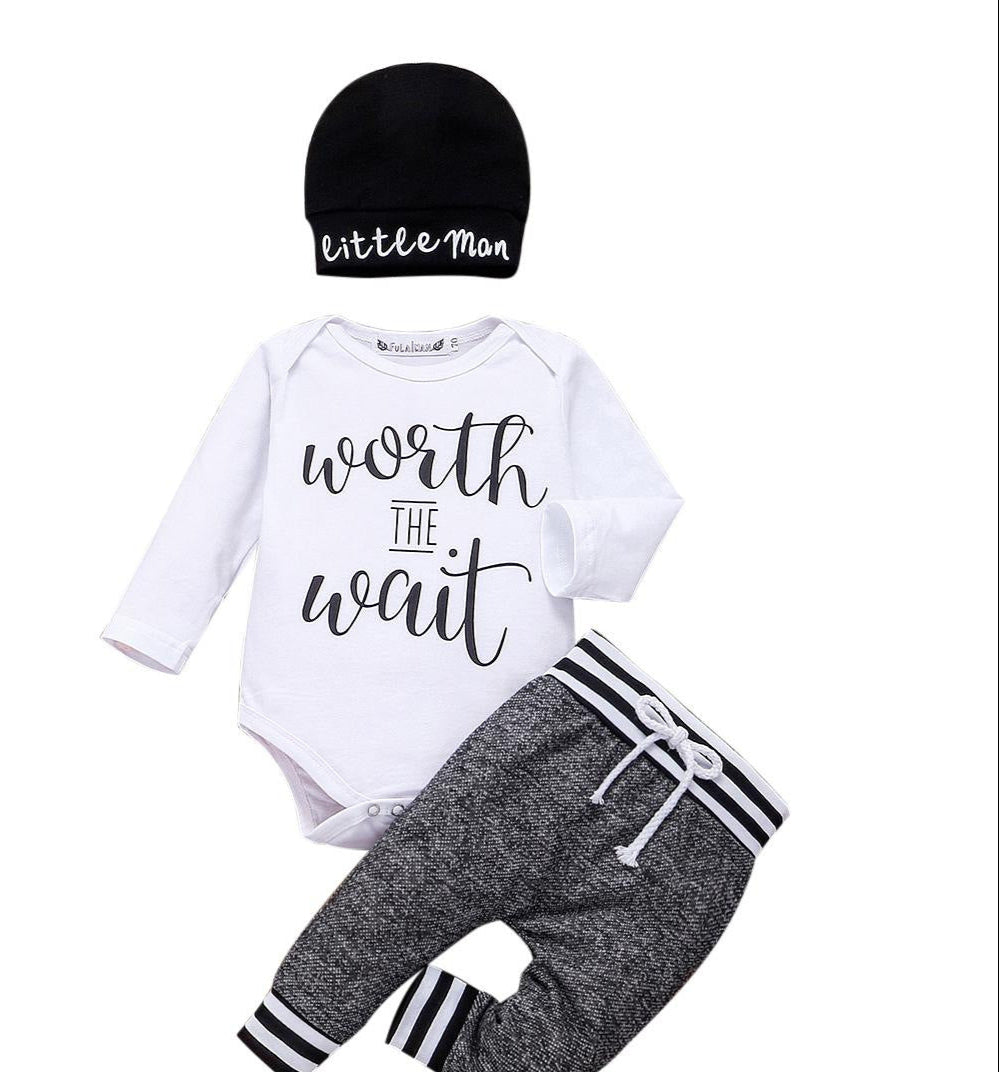 Conjunto de Body e Calças para Bebé