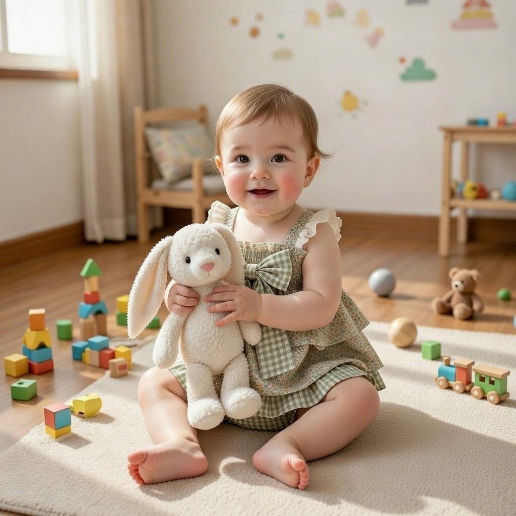 Conjunto Floral de Verão para Bebé Menina – Top Alças com Bloomers