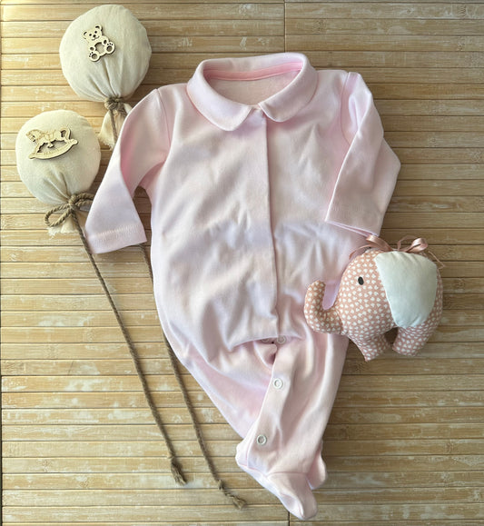 Babygrow Rosa Bebé Liso